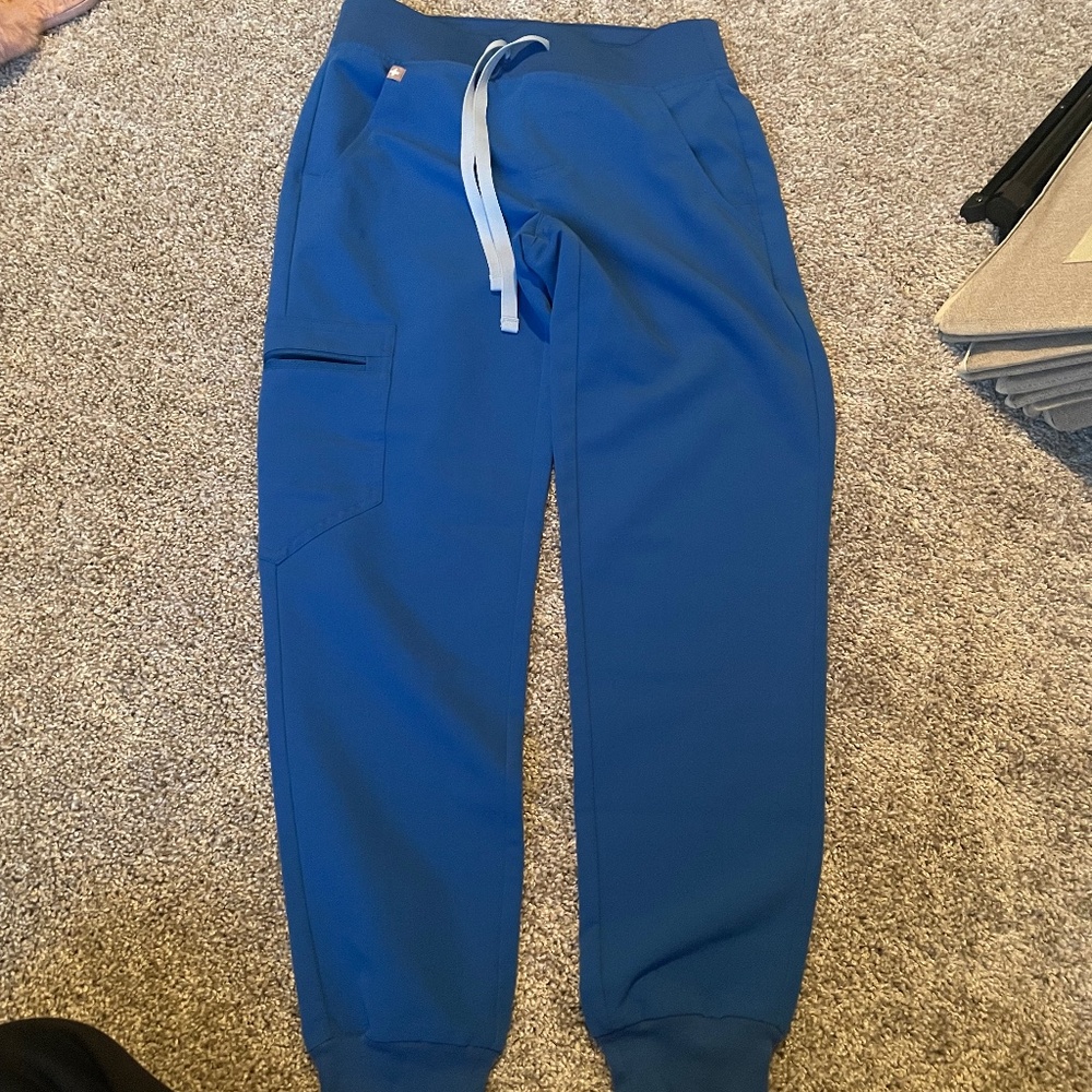 FIGS royal blue Zamora Jogger
